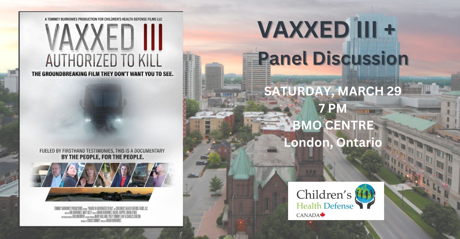 VAXXED III Screening + Panel Discussion - London
